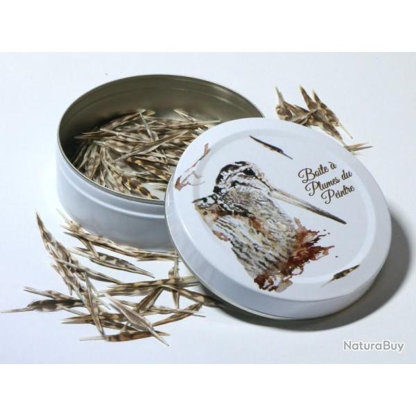 Boite � plumes du peintre en m�tal # 9