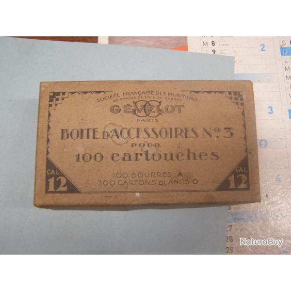 Boite Accessoires pour Rechargement