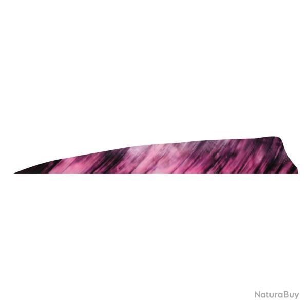 GATEWAY - Plumes naturelles Shield 4" RH TRE TRE VIOLET