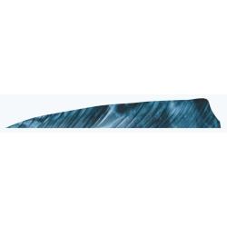 GATEWAY - Plumes naturelles Shield 4" LH TRE TRE BLEU