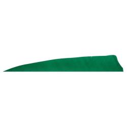 GATEWAY - Plumes naturelles Shield 4" RH Unies VERT