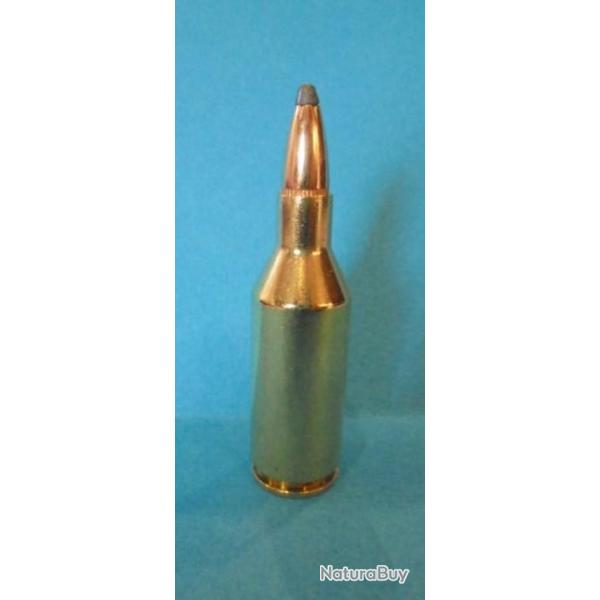 UNE !!!  Cartouche cal.243 WSSM ( Winchester super short magnum)