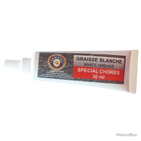 Graisse blanche pour lubrification des chokes 30ml
