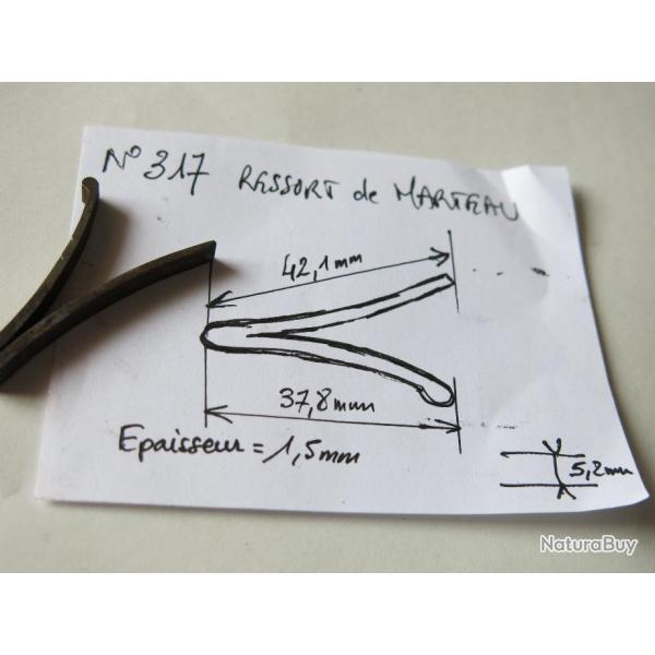 VENDU PAR CUIRASSIER11  N 317 RESSORT DE MARTEAUX