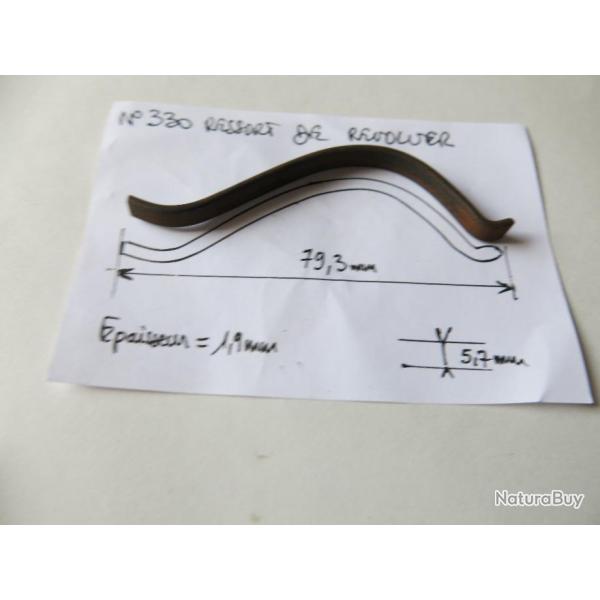 VENDU PAR CUIRASSIER11  N 330 RESSORT DE REVOLVER