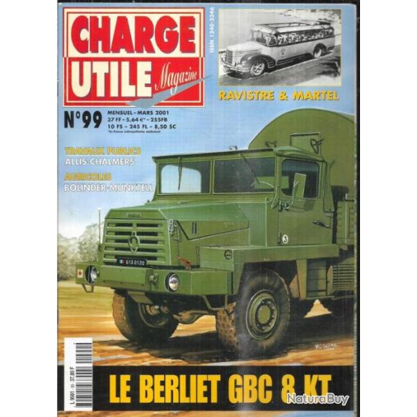 charge utile 99 berliet gbc 8 kt, berliet minialuxe, allis chalmers, bolinder munktell, citroen n et