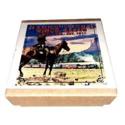44-40 Winchester ou 44x40 WIN: Reproduction boite munitions (vide) AM N&eacute;vada 9882050