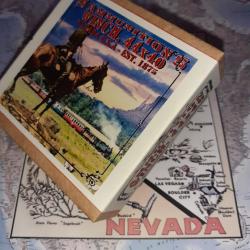 44-40 Winchester (Ammunition N&eacute;vada): Reproduction boite munitions (vide) AM 9882050