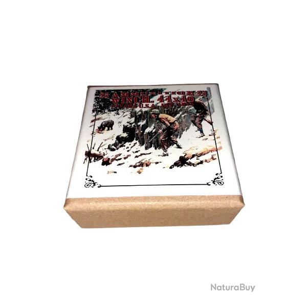 44-40 Winchester ou 44x40 WIN: Reproduction boite cartouches (vide) AM N�vada 9882078