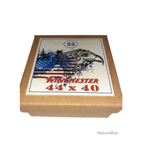 44 x 40 Winchester: Reproduction boite cartouches (vide) MGC
