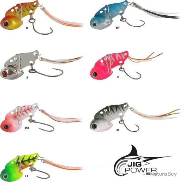PROMO: Lame vibrante Jig Power Mutsu 3g orange