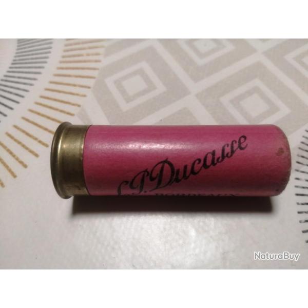 1 CARTOUCHE EN CARTON L. P. DUCASSE BORDEAUX PARIS EN CALIBRE 12