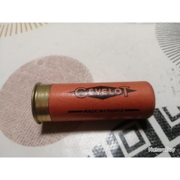 1 CARTOUCHE EN CARTON GEVELOT CAIGNARD TOURS EN CALIBRE 12