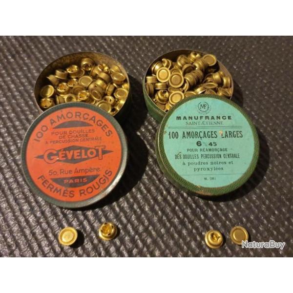 Amorces cartouches chasse