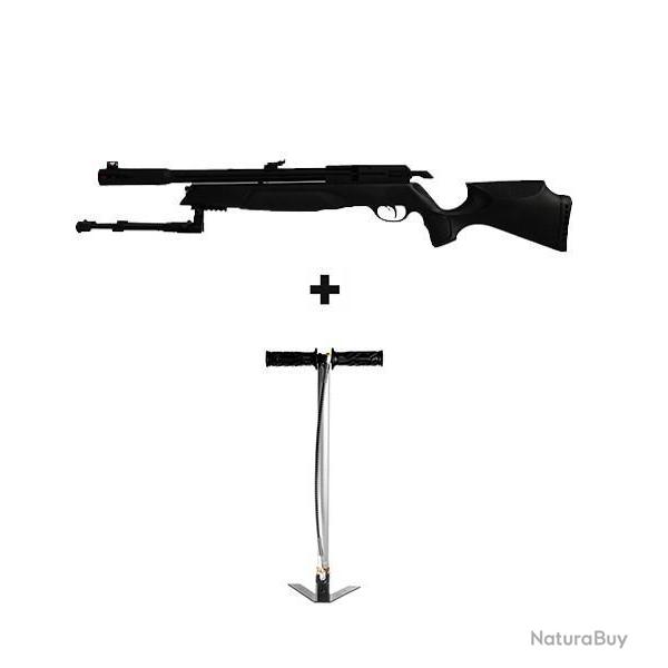 CARABINE + BIPIED GAMO PCP ARROW Cal. 4,5 mm, 19,9 joules + Pompe PCPC GAMO + ( Kit Puissance )