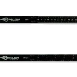 Equerre d'arc Avalon Standard en aluminium Black anodised