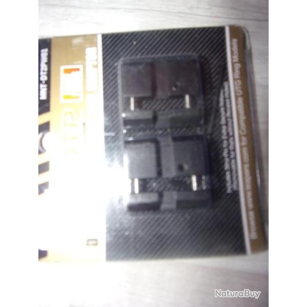 embases de conversion Dovetail vers picatinny