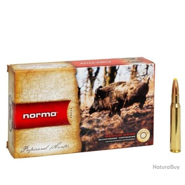 Munitions Norma 30-06 PPDC plastic point 11.7g 180gr x5 boites