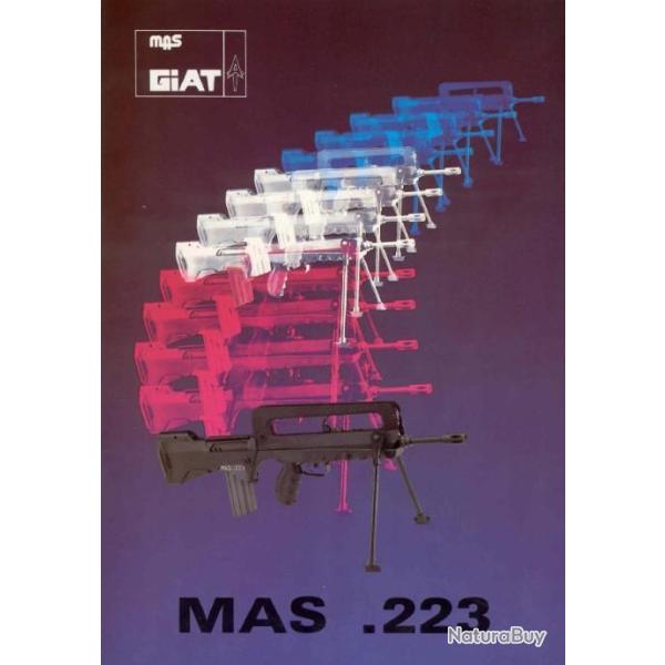 notice carabine GIAT MAS 223 (envoi par mail) - VENDU PAR JEPERCUTE (m1442)