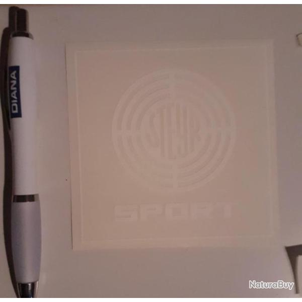 STEYR AUTOCOLLANT STICKER air comprime plomb