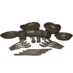 Vaisselle pour camping (26 pi&egrave;ces) VA