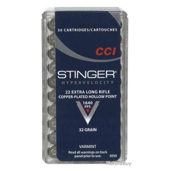 CCI STINGER 22LR 32 GRAINS