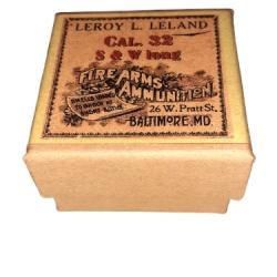 32 Long SW ou 32 Smith & Wesson Long: Reproduction boite cartouches (vide) LL 9890209