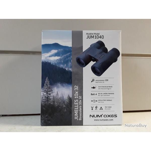 9121 JUMELLES NUM AXES 10x32 JUM1040 NEUF