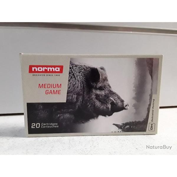 9127 BOITE DE 20 BALLES NORMA PLASTIC POINT CAL 7X65R 170GRAINS NEUF