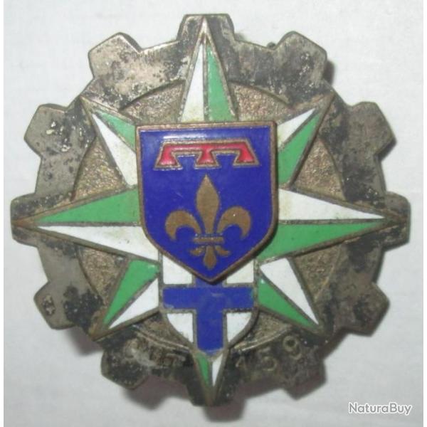 Centre d'Instruction du Train 159, relief, mail, dos guilloch