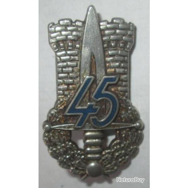 45� R�giment d'Infanterie, dos lisse plat, bol�ro oblong