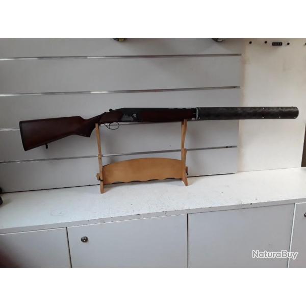 FUSIL SUPERPOSE HUGLU BOIS EAGLE SILENCE CALIBRE 12 CH76 CAN84CM