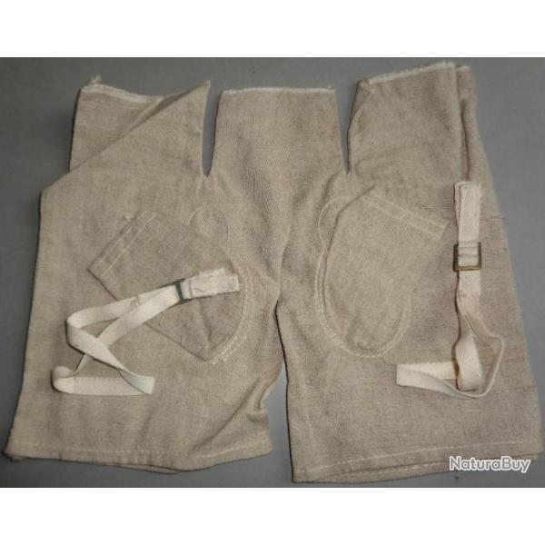 paire de gants anglais de protection pour les gaz