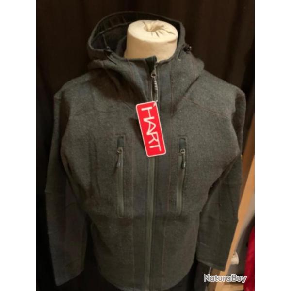 HANGAR33 VESTE HART OTARU GRIS VERTE TAILLE L