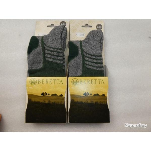 lot de 2 paires de chaussettes BERETTA  XL