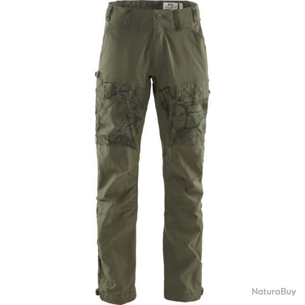 Pantalon FJALL RAVEN Lappland Hybrid M Green camo Laurel