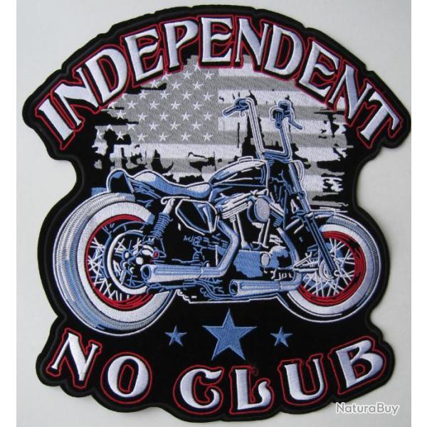 PATCH-ECUSSON/DOSSARD GRAND MODELE - BIKER - Ref.D34