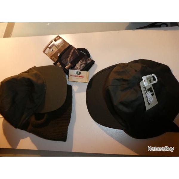 lot casquettes+ cartouchire