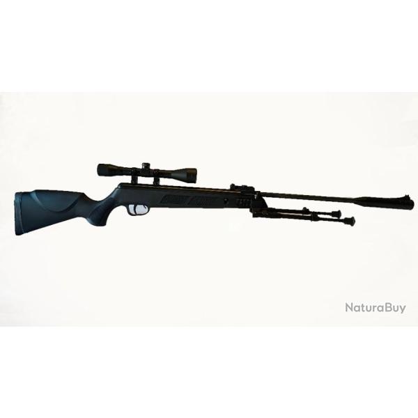 Carabine avec Bipied Install�e  4.5 mm  Zasdar SR1000S + lunette 4 x 32 19,9 joules-2