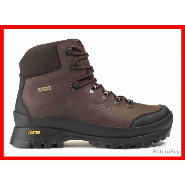 CHAUSSURES AIGLE MUNTAGNA GTX MARRON P 45