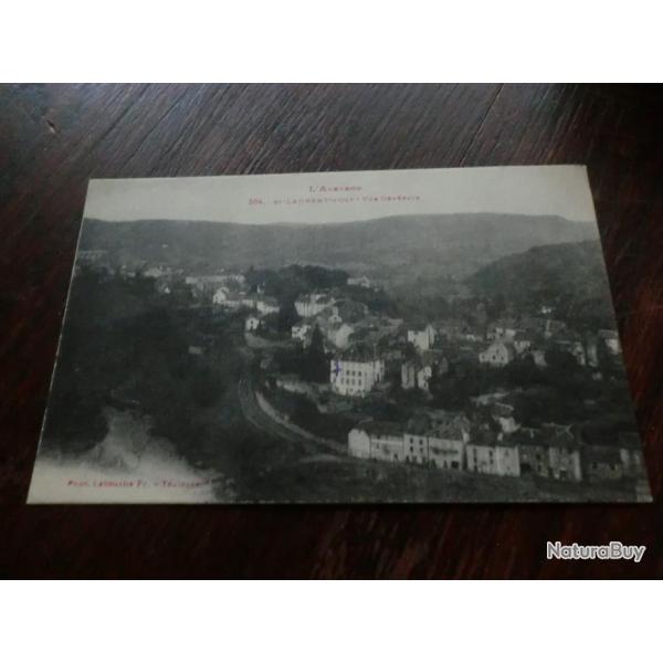 CP  Dpt  12  ST LAURENT  D OLT VUE GENERALE