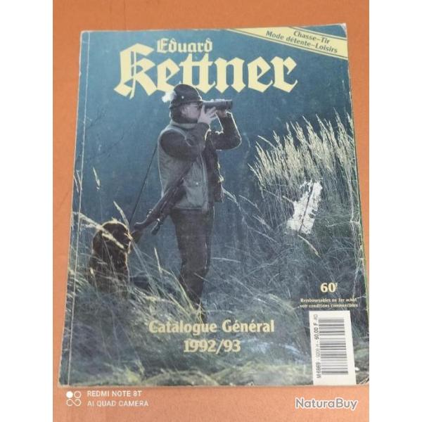 CATALOGUE KETTNER 1992/93