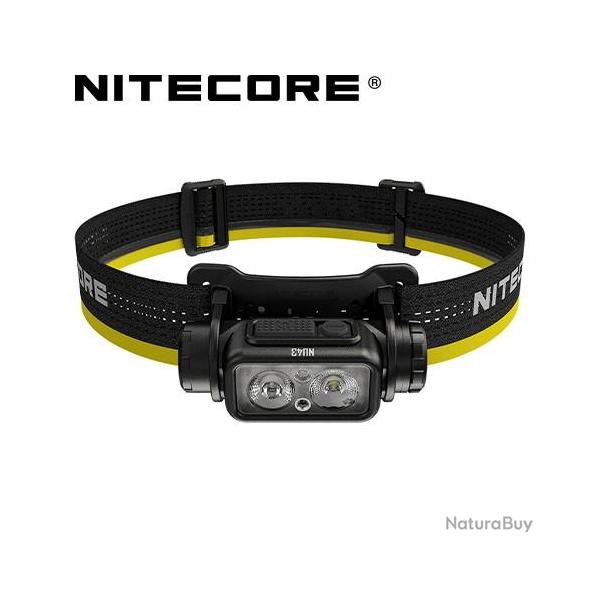 Lampe Frontale Nitecore NU43 - 1400 Lumens