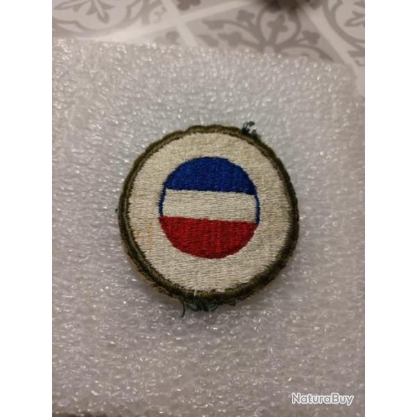 Beau Patch armee us GHQ RESERVE ww2 original 1
