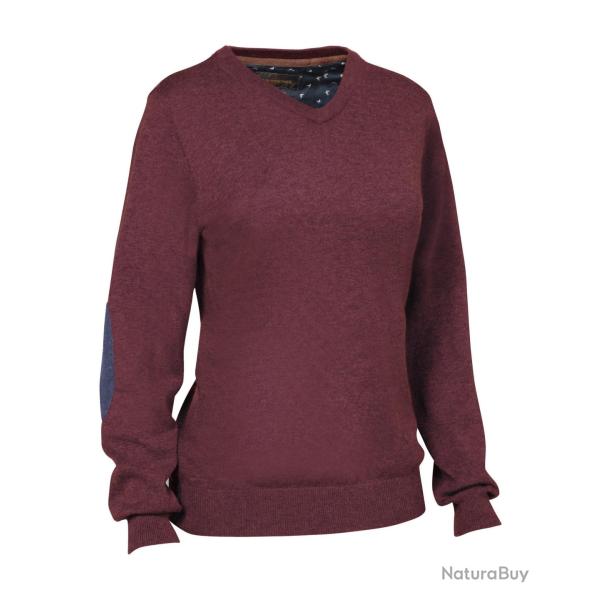 Pull Femme Club Interchasse Arthemis Prune - 2XL