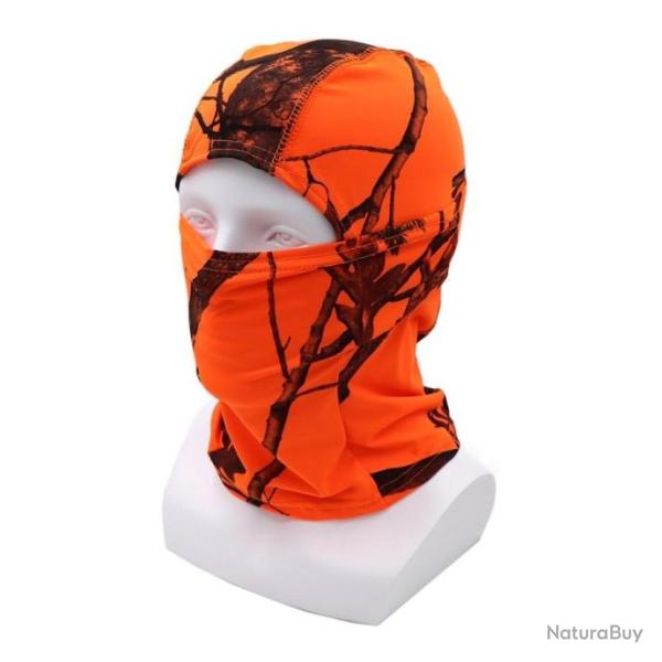 cagoule de Camouflage orange