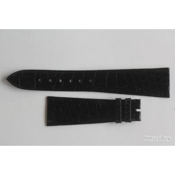 PIAGET Bracelet pour montre croco noir 22 mm