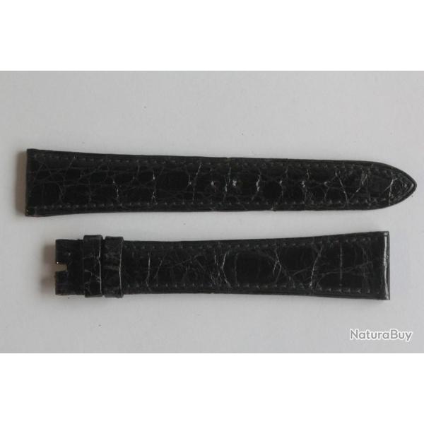 AUDEMARS PIGUET Bracelet montre croco noir 20 mm