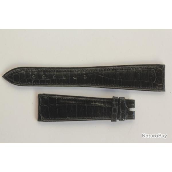 PIAGET Bracelet pour montre croco noir 19 mm