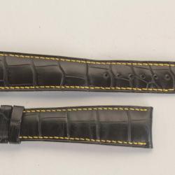 VACHERON CONSTANTIN Bracelet pour montre croco noir 20 mm